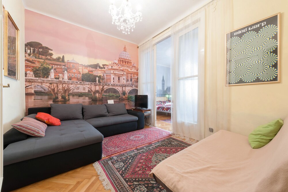 Apartment, 1 Bedroom - Living Room