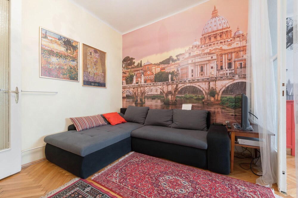 Apartment, 1 Bedroom - Living Room