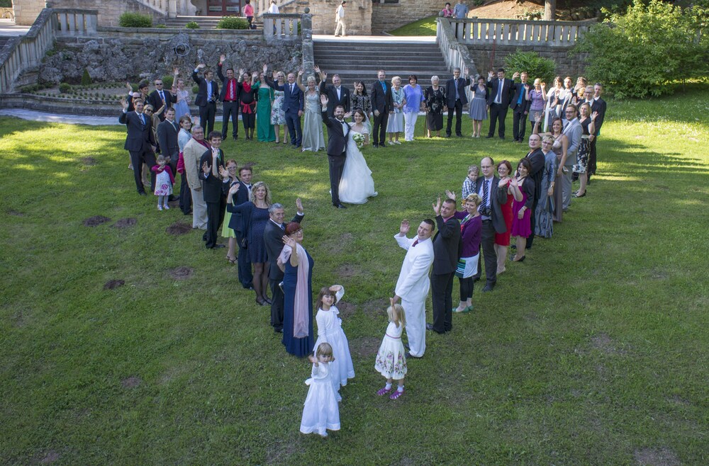 Außenbereich für Hochzeiten