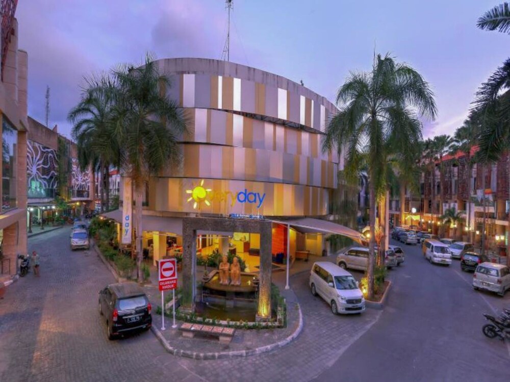 Hotel Front - Evening/Night