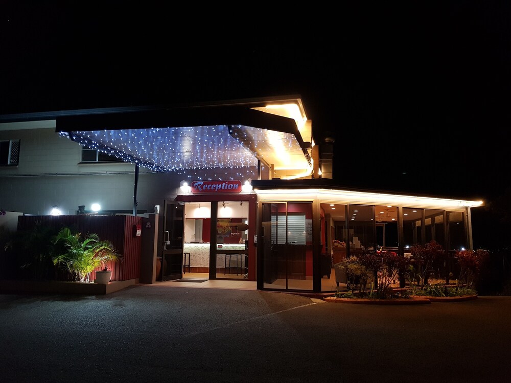 Hotel Front - Evening/Night