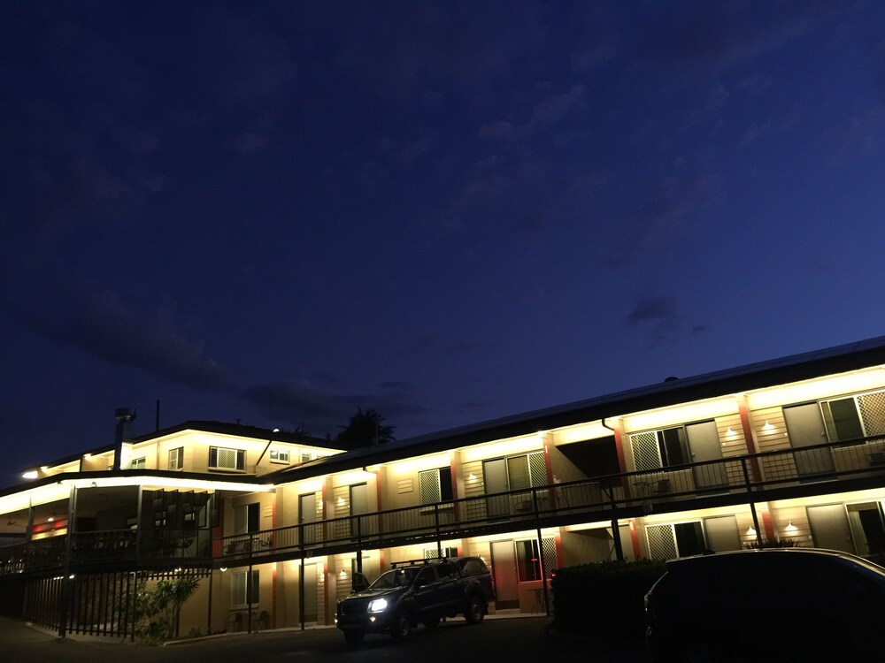 Hotel Front - Evening/Night