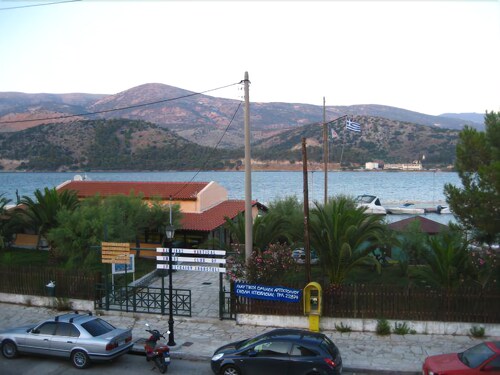 Blick vom Hotel