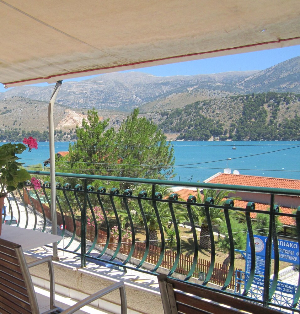 Blick vom Balkon