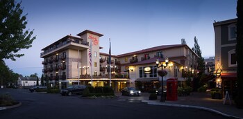 Hotel Front - Evening/Night