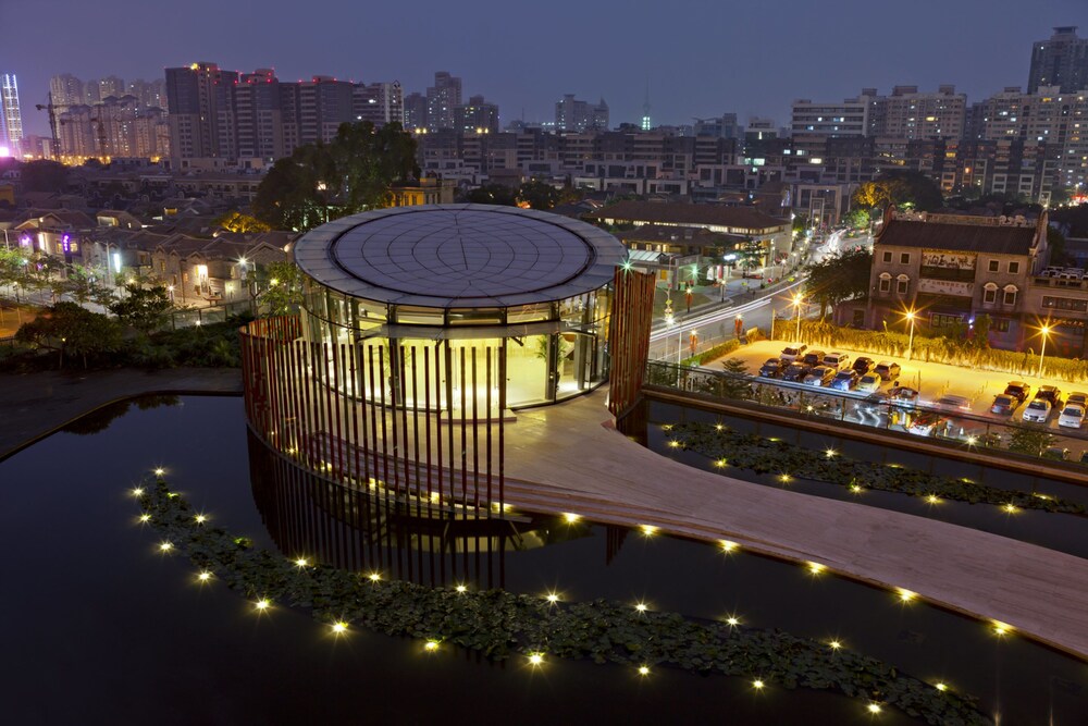 Hotel Front - Evening/Night