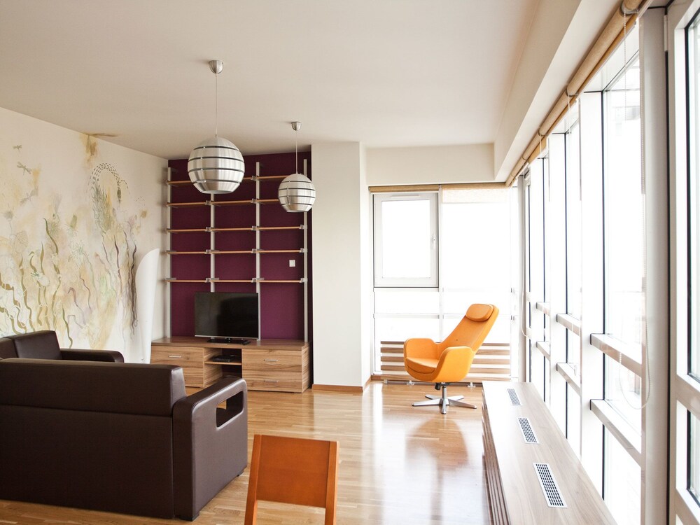 Penthouse, 2 Bedrooms, 2 Bathrooms - Living Area