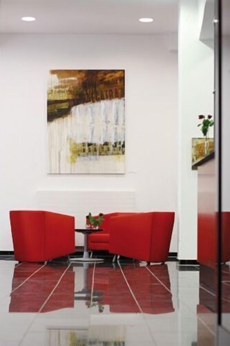 Sitzecke in der Lobby