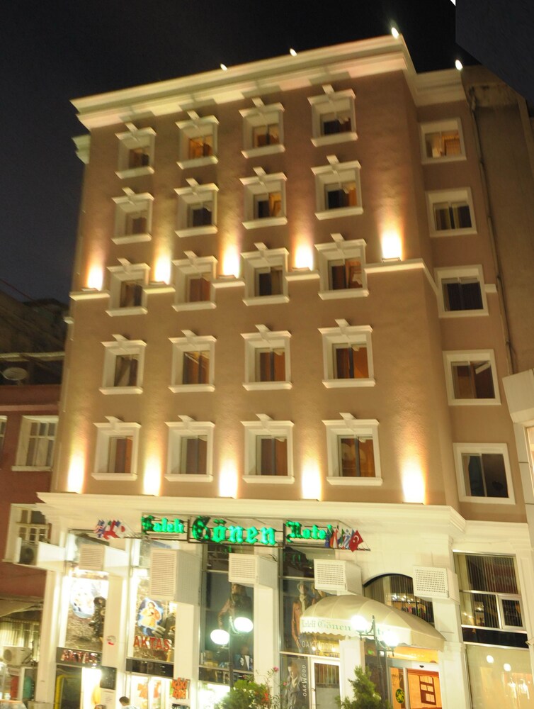 Hotel Front - Evening/Night
