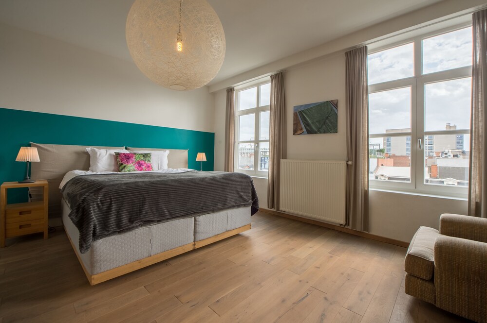 Kamer: Penthouse, terras, Uitzicht op de stad
