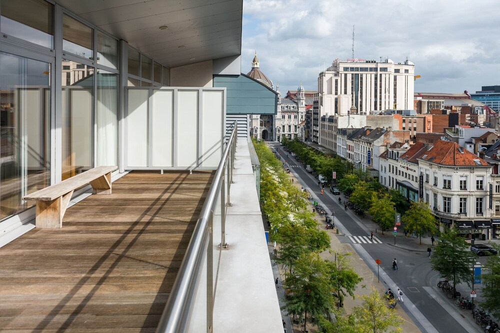 Uitzicht vanaf balkon: Appartement, 1 slaapkamer, terras