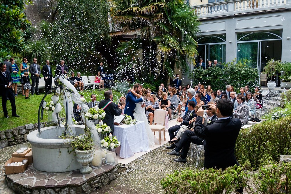 Zona para bodas al aire libre