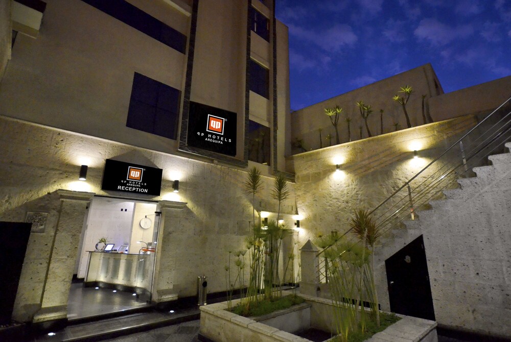 Hotel Front - Evening/Night