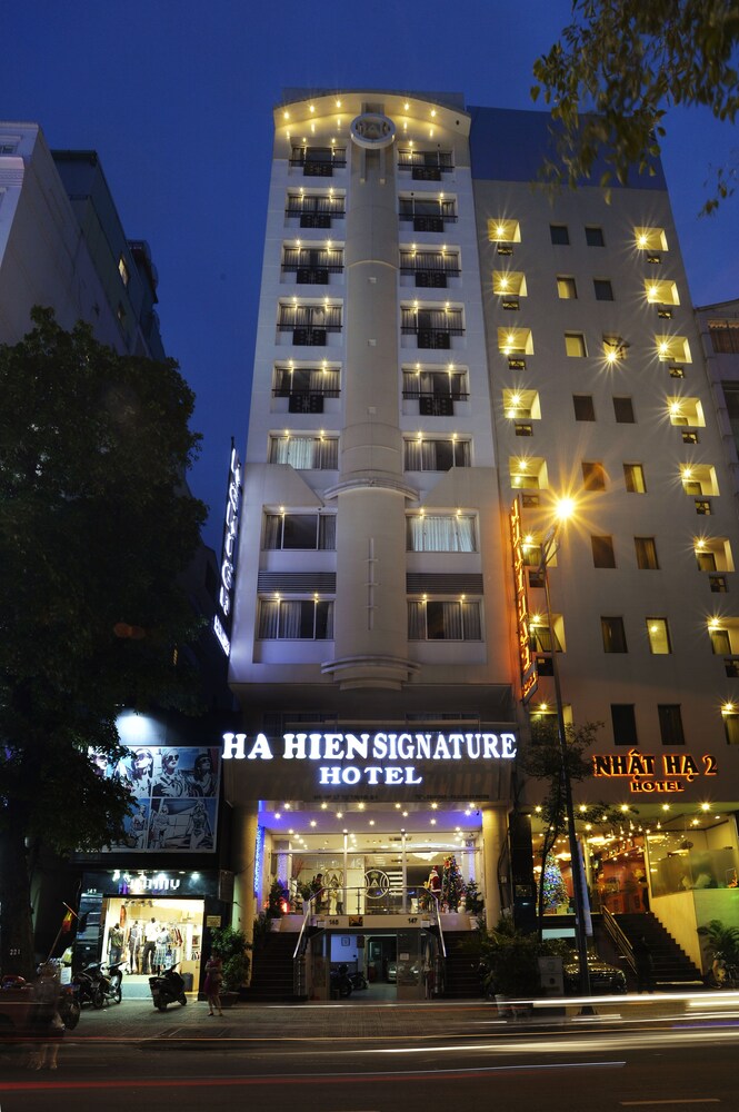 Hotel Front - Evening/Night