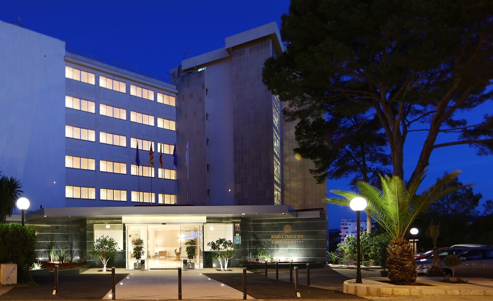 Hotel Front - Evening/Night