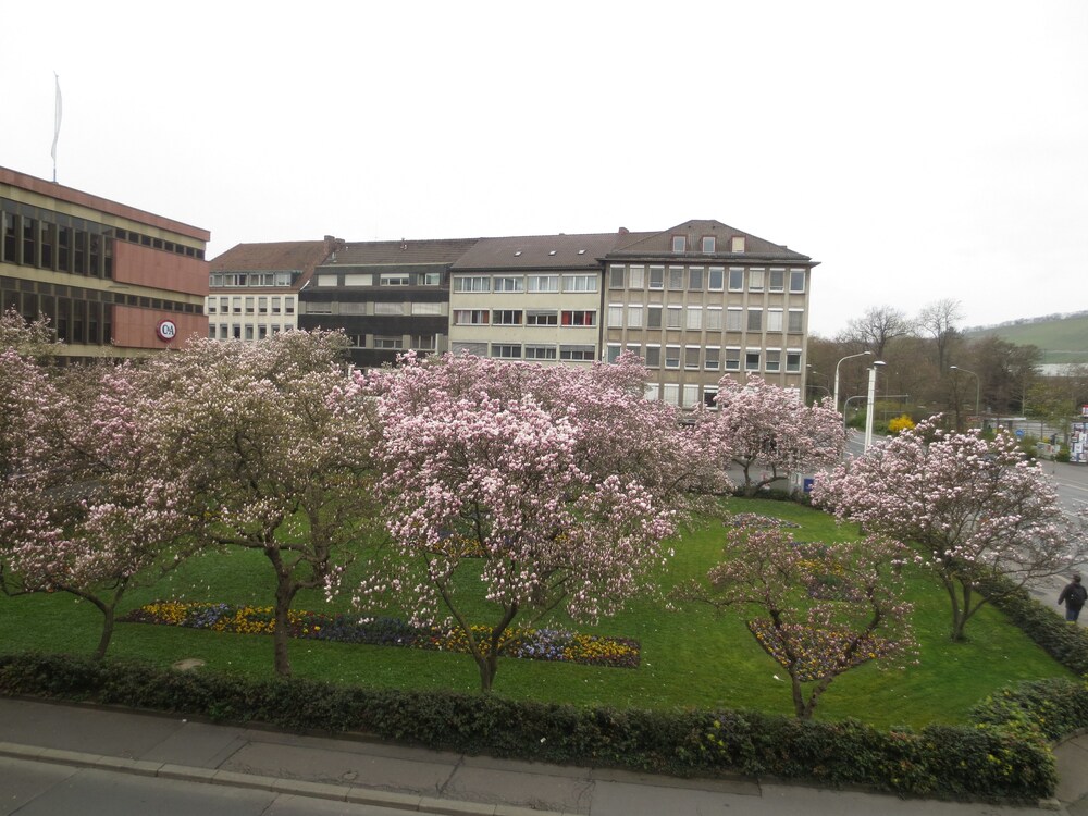 Blick vom Hotel