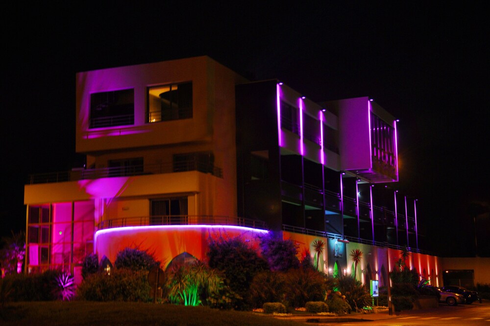Hotel Front - Evening/Night