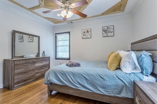 This Newly Updated 4 bedroom home sleeps up to 11