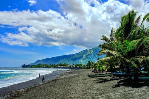 Tahiti - Taharuu Houses Surf & Beach