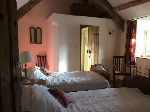 Grade 1 listed Medieval Hall House near the Devon and Cornwall border