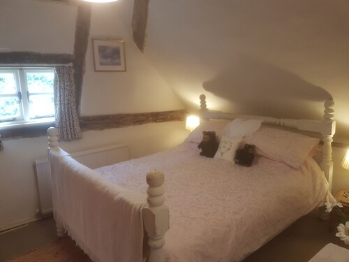 Charming 3 bed Thatched cottage in rural village near Stockbridge Winchester.
