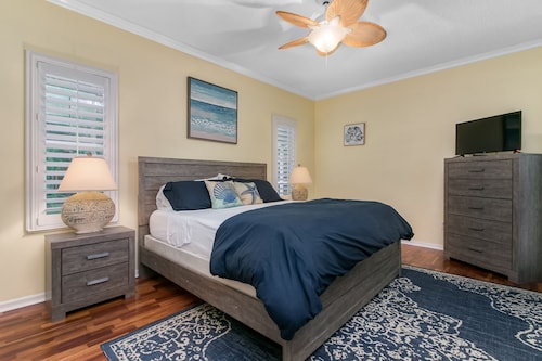 **Private Heated Pool & Beach House**