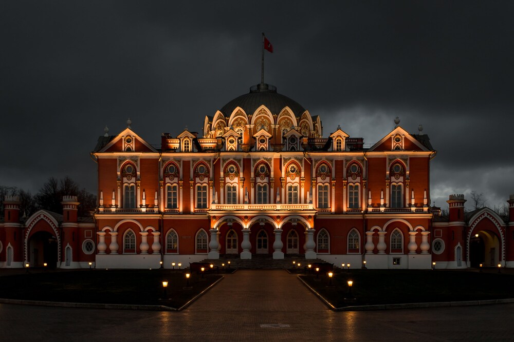 Hotel Front - Evening/Night