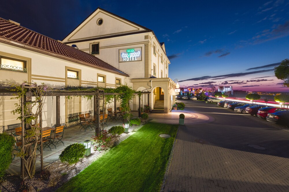 Hotel Front - Evening/Night