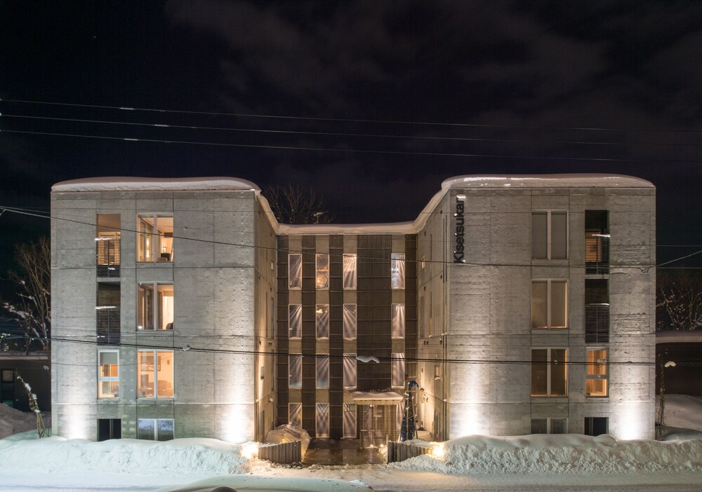 Hotel Front - Evening/Night