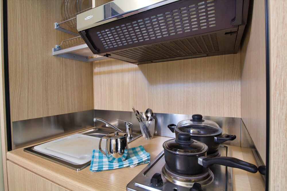 In-room kitchen