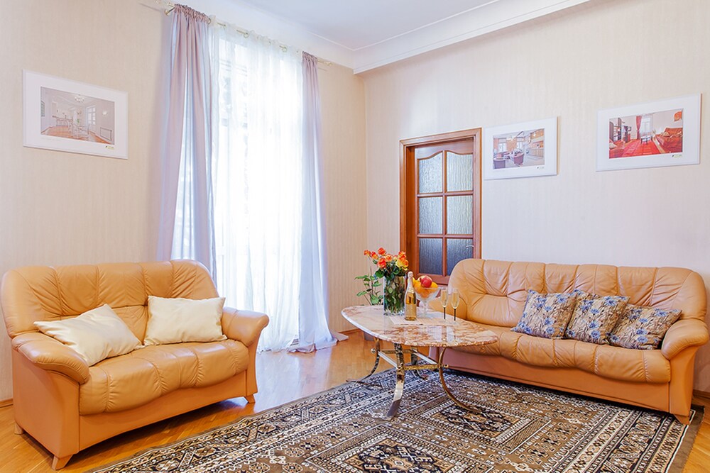 Superior Apartment, 1 Bedroom, Kitchen (Karla Marksa, 8) - Living Area