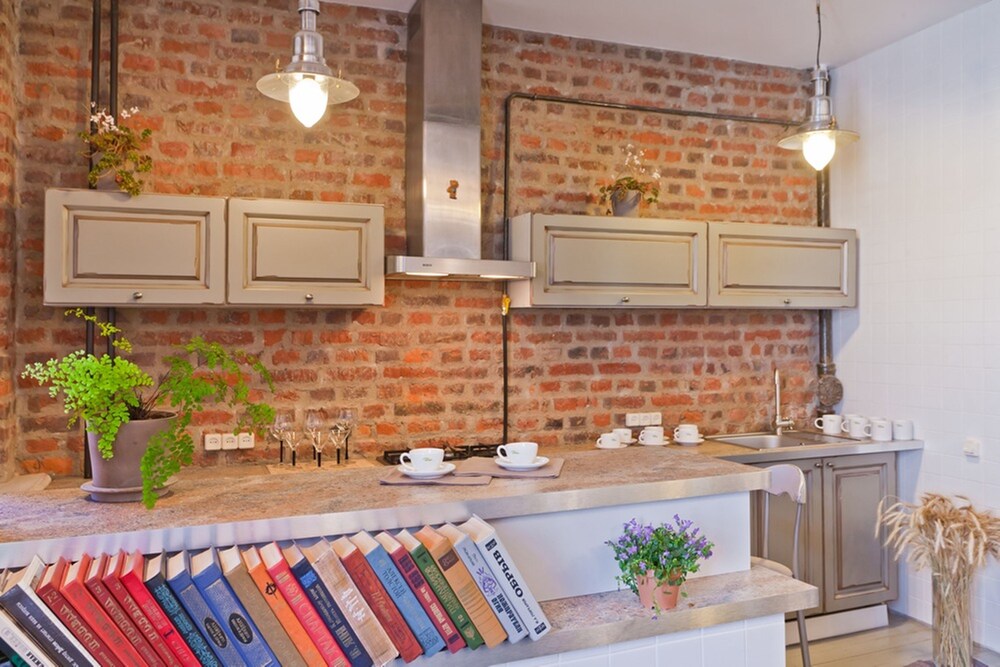 Exclusive Apartment, Kitchen (Karla Marksa, 6) - Living Area