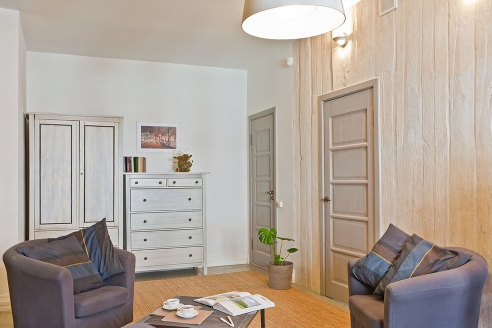 Exclusive Apartment, Kitchen (Karla Marksa, 6) - Living Area