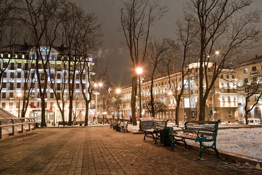 Standard Apartment, Kitchen (Internacyjanalnaja, 13) - City View