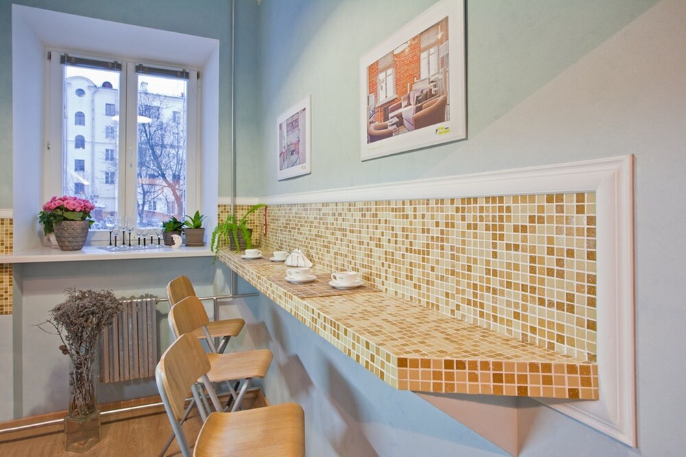 Standard Apartment, Kitchen (Karla Marksa, 21-1) - In-Room Kitchen