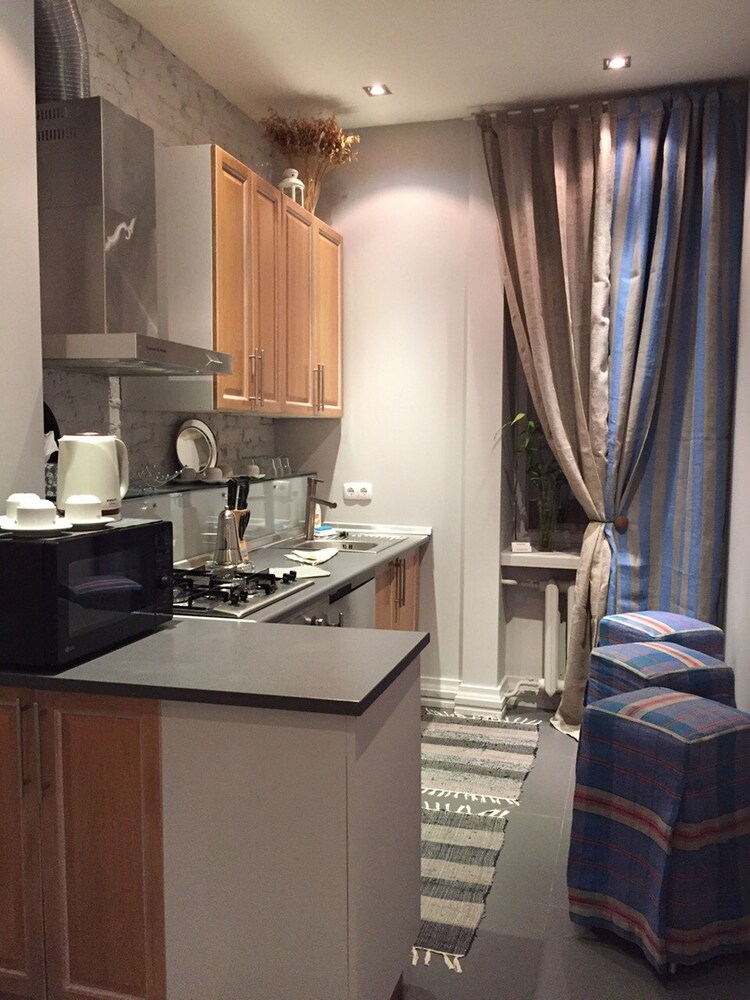 Exclusive Apartment, Kitchen (Karla Marksa, 19) - In-Room Kitchen