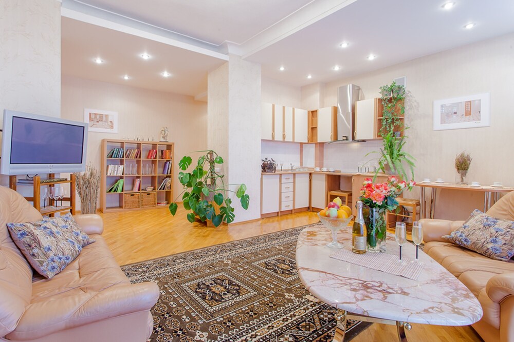 Superior Apartment, 1 Bedroom, Kitchen (Karla Marksa, 8) - Living Area