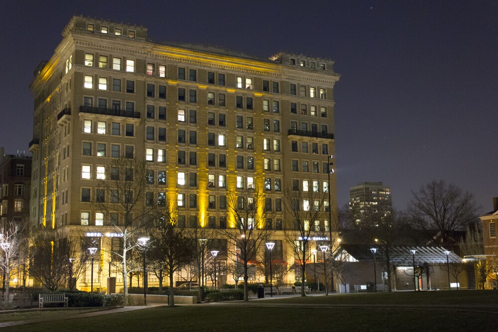 Hotel Front - Evening/Night