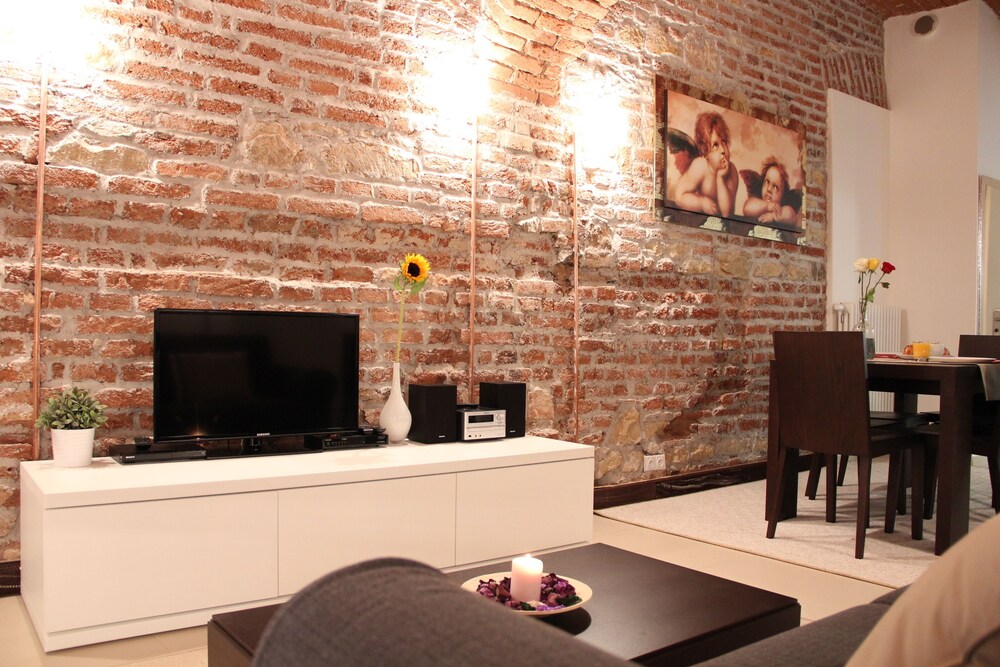 Duplex Bedroom Apartment for 7 People - Living Area
