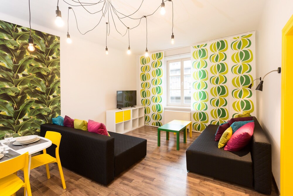Apartment, 1 Bedroom (ul. Slawkowska 19) - Living Room