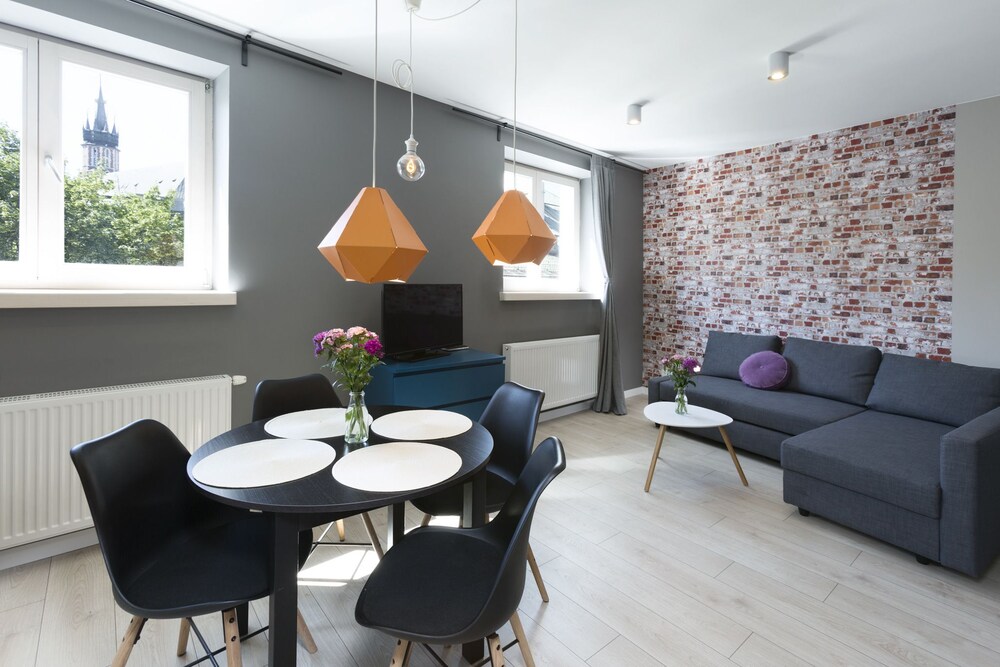 Studio Suite (Krzyza Street) - Living Room
