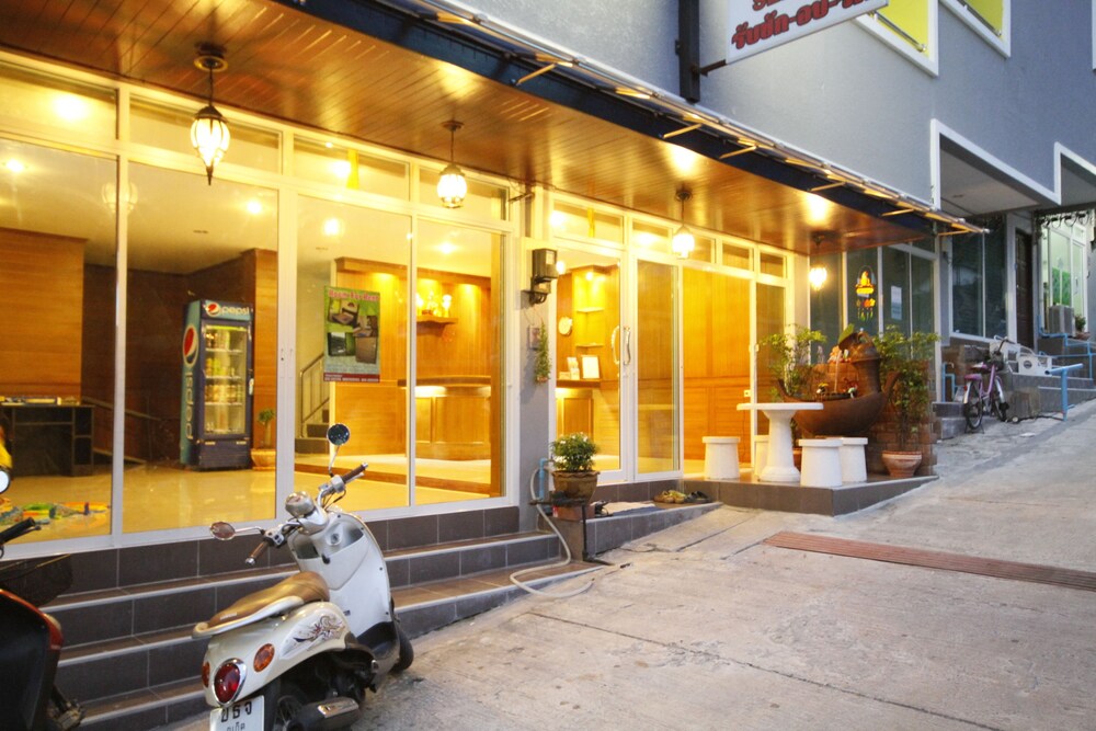 Hotel Front - Evening/Night