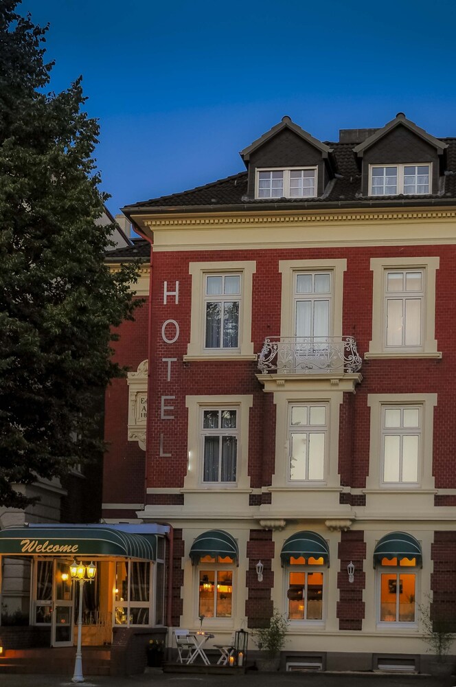 Hotel Front - Evening/Night