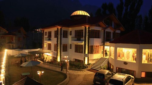 Hotel Front - Evening/Night