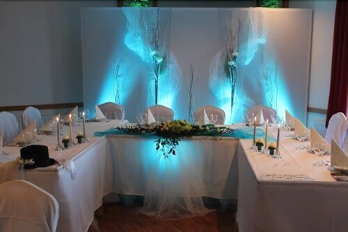Innenbereich für Hochzeiten