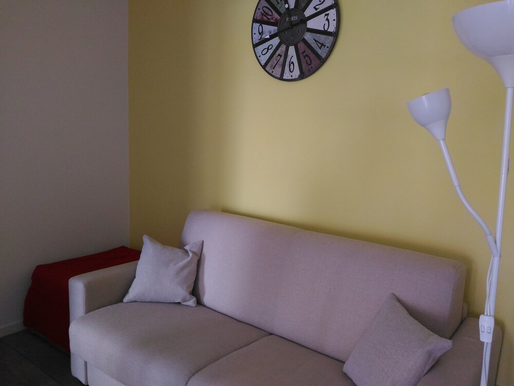 Wohnzimmer (Apartment, 1 Schlafzimmer (4 pax))