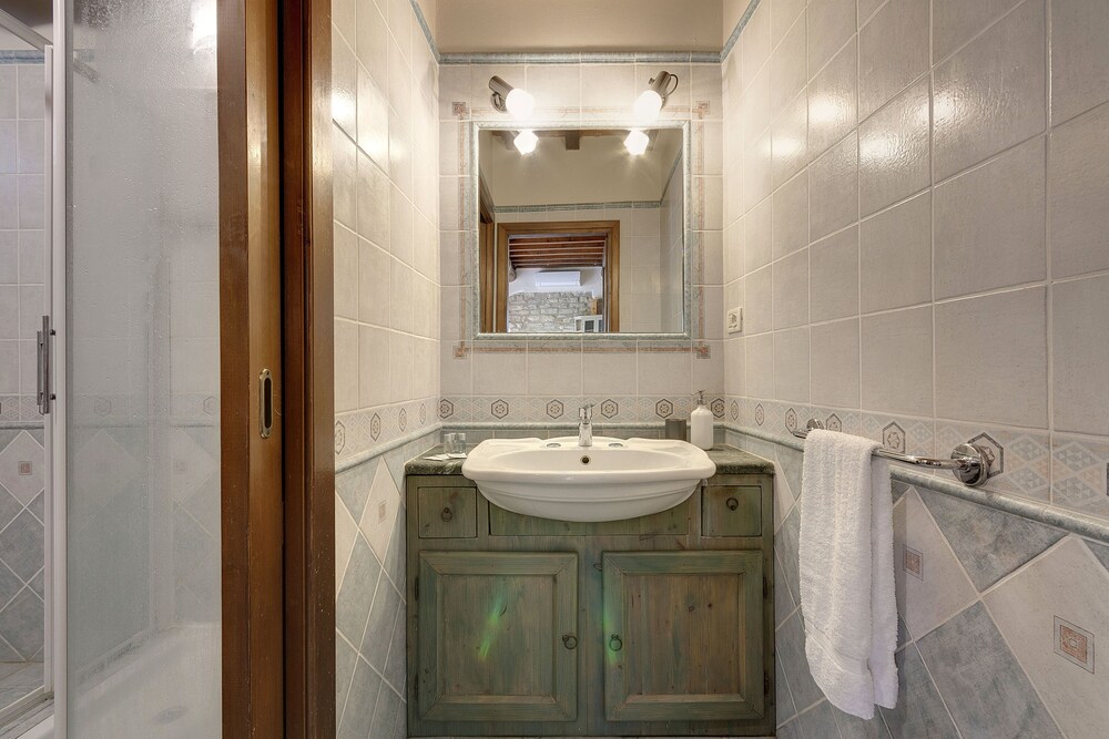 욕실 (Appartamento, 3 camere da letto vista campagna (per 7 persone))