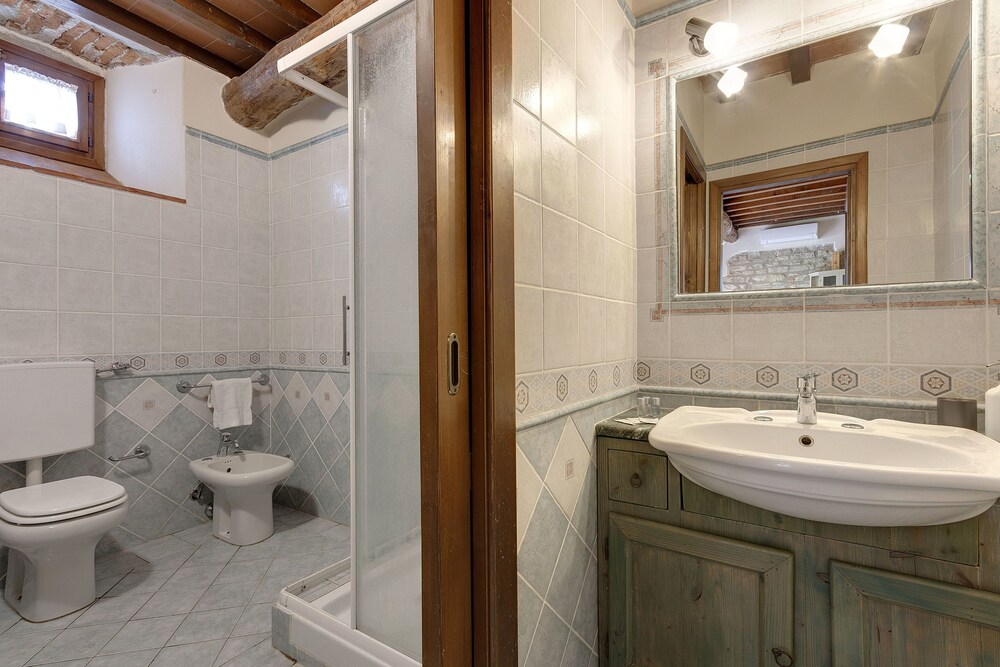 욕실 (Appartamento, 3 camere da letto vista campagna (per 7 persone))