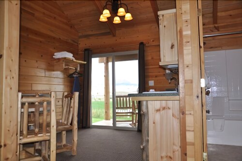 Deluxe Cabin, 1 King Bed, Kitchenette - Private Kitchen