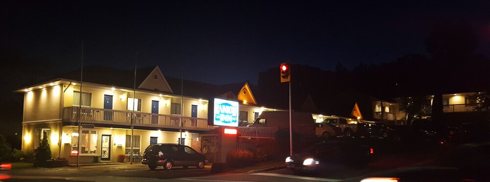 Hotel Front - Evening/Night